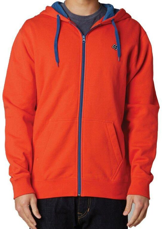 Obrázek produktu Mikina pánská FOX Zip Hoody Mr. Clean červená (15926) FX07384-101