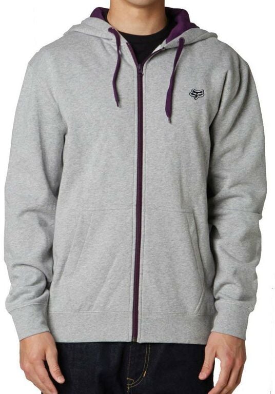 Obrázek produktu Mikina pánská FOX Zip Hoody Mr. Clean šedá (15922) FX07384-040