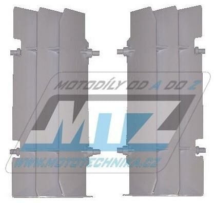 Obrázek produktu Mřížky chladiče - Gas-Gas EC125+EC200+EC250+EC300 / 07-17 - barva bílá UFGGMRIZ1-01