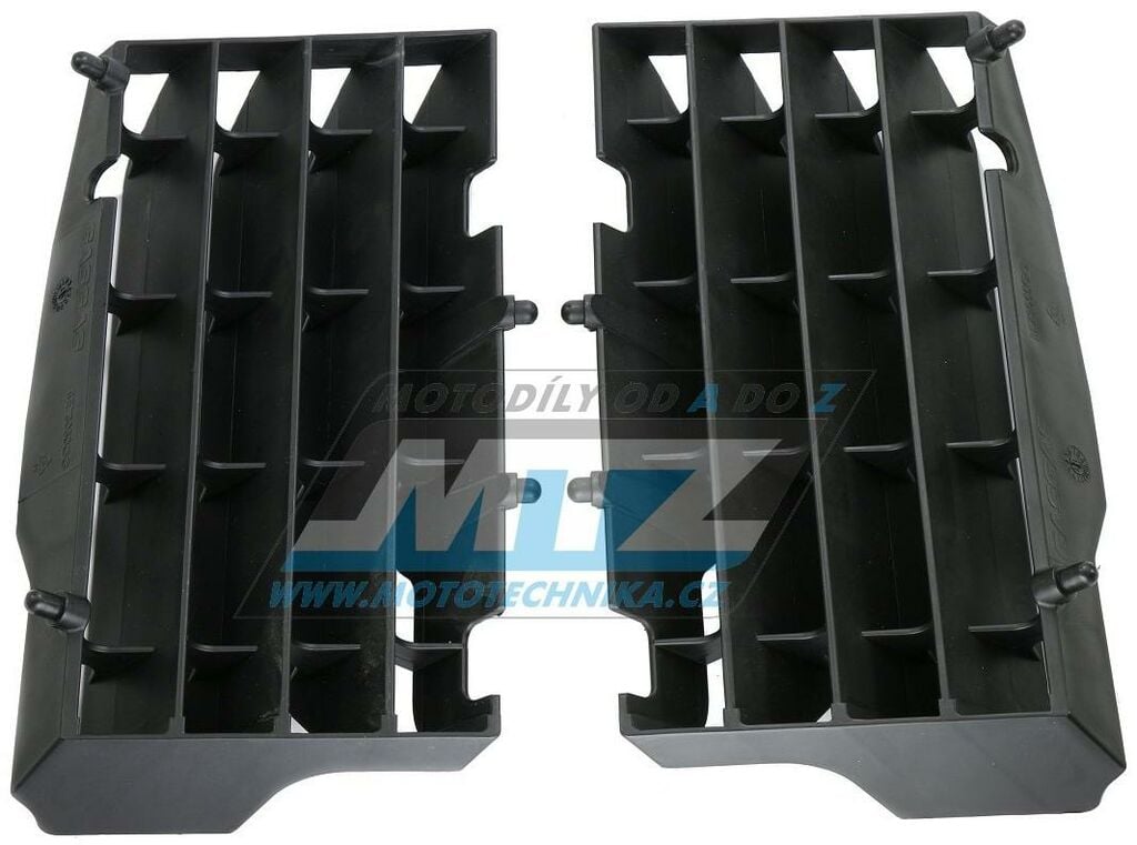 Obrázek produktu Mřížky chladiče - Gas-Gas EC125+EC200+EC250+EC300 / 18-20 + Rieju MR - barva černá UFGGMRIZ2-02