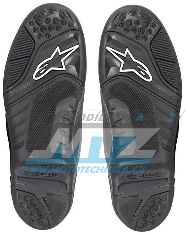 Obrázek produktu Náhradní podrážky na jezdecké boty Alpinestars TECH10 (pro modely 2019-20) (as25sut19-02) AS25SUT19