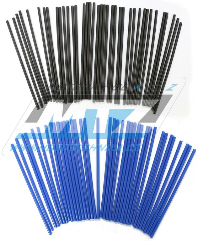 Obrázek produktu Návleky na dráty / kryty drátů (1sada) - černo-modré 00-1610203