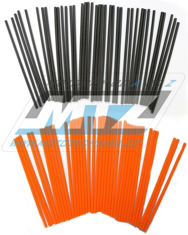 Obrázek produktu Návleky na dráty / kryty drátů (1sada) - černo-oranžové 00-1610207