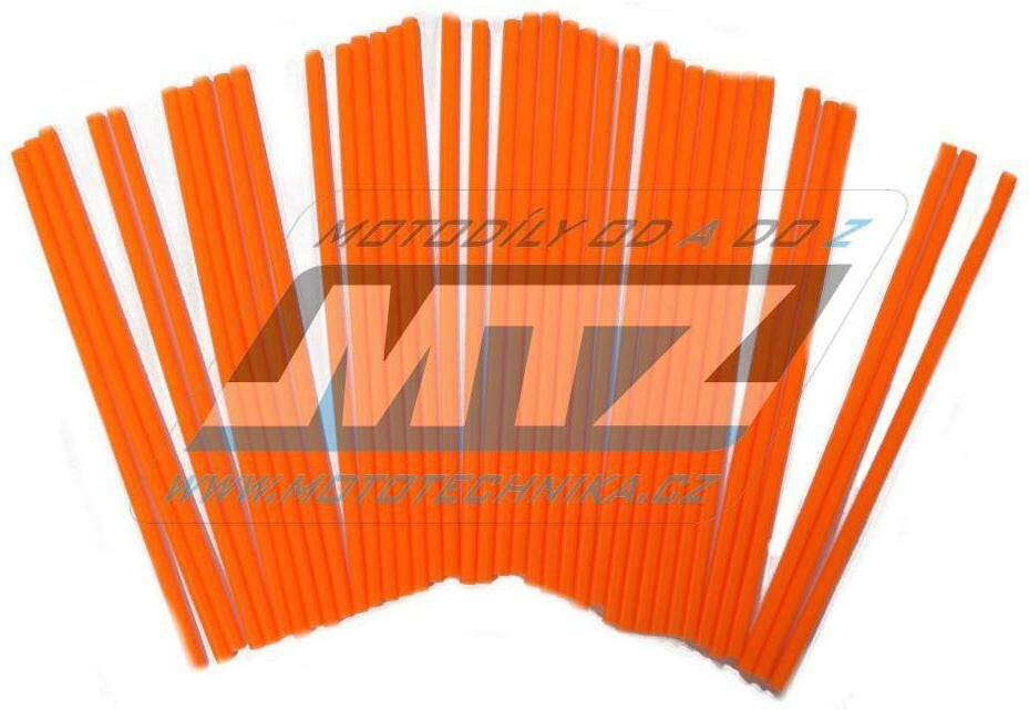 Obrázek produktu Návleky na dráty / kryty drátů (1sada) - oranžové 00-16107