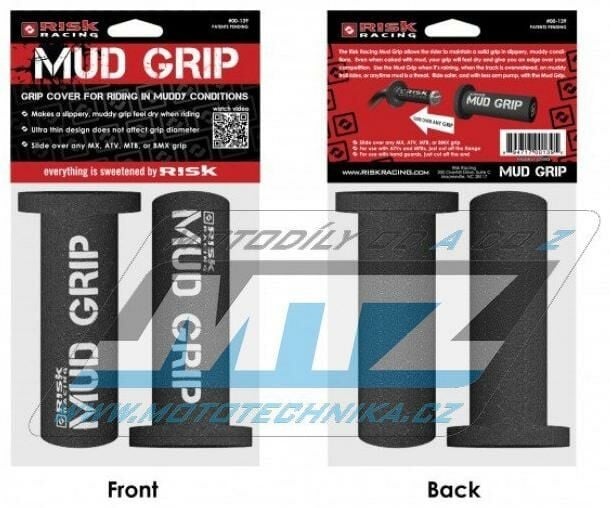 Obrázek produktu Návleky na rukojeti RiskRacing Mud Grip (risk-mgmotocross-mud-grip-vodoznak) RISK-MG
