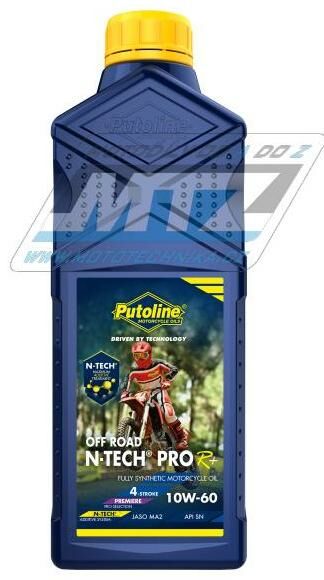 Obrázek produktu Olej motorový motocyklový Putoline N-TECH PRO OFFROAD 10W60 (balení 1L) PU74371