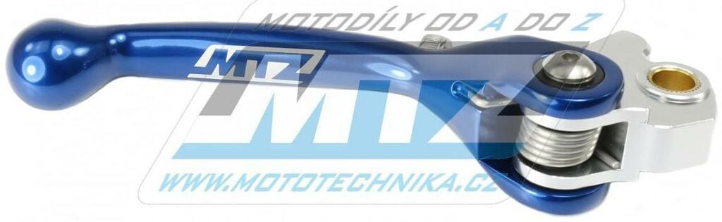 Obrázek produktu Páčka brzdy FLEX (výklopná) - Kawasaki + Suzuki + Yamaha - modrá L9B-002-03