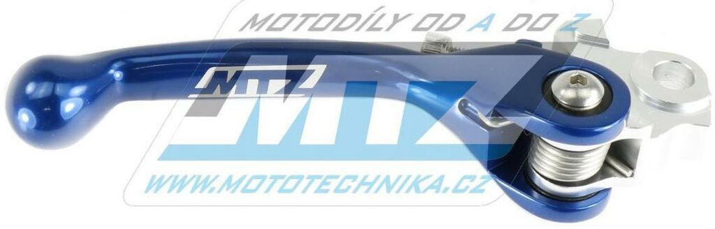 Obrázek produktu Páčka brzdy FLEX - Yamaha YZ125+YZ250 / 08-22 + YZF250+YZF450 / 07-22 + WRF250+WRF450 + Kawasaki KXF250+KXF450 - modrá L9B-006-03