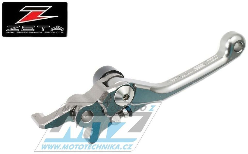 Obrázek produktu Páčka brzdy výklopná ZETA-CP (3-prsté provedení) - ZETA ZE41-3208 - Honda CRF450X / 19-21 + CRF450L / 19-20 + CRF450RL / 21 ZE413208