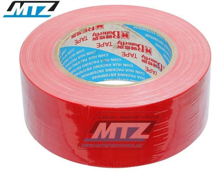 Obrázek produktu Páska americká (páska textilní Duct Tape) - 48mm x 50m - červená 84-21104
