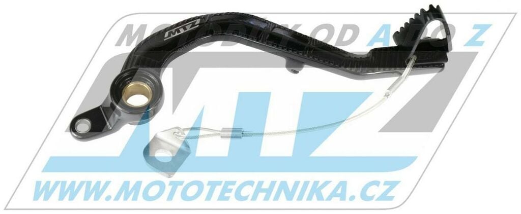 Obrázek produktu Pedál brzdy Suzuki RM85 / 02-22 - černý (83p-343-02-mensi) 83P-343-02