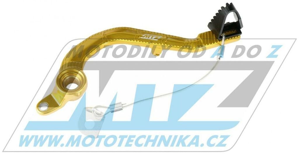 Obrázek produktu Pedál brzdy Suzuki RM85 / 02-22 - zlatý (83p-343-11-mensi)