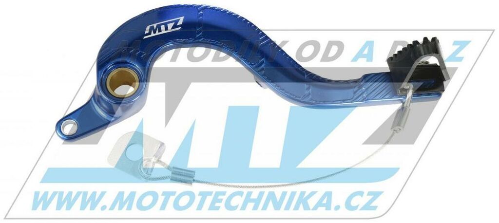 Obrázek produktu Pedál brzdy Yamaha YZF250 / 06-09 + WRF250 / 07-14 - modrý