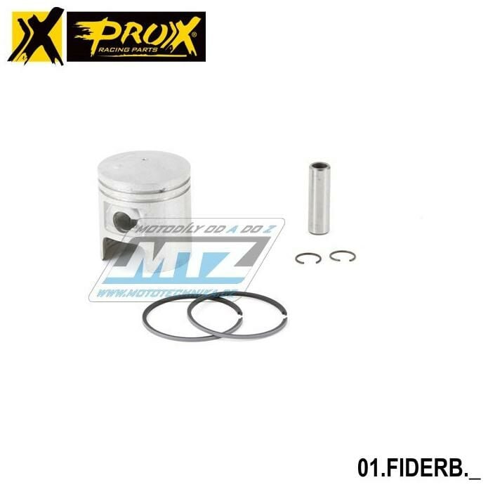 Obrázek produktu Pístní sada Derbi+Aprilia+Piaggio+Italjet+Malaguti + Suzuki+TGB+Hyosung+Atala + Franco Morini - pro vrtání 41,75mm (Prox 01.3002.075) 01.FIDERB.075