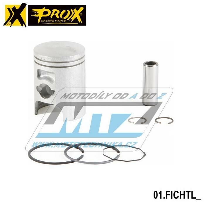 Obrázek produktu Pístní sada Jawa Pionýr 40,00mm Prox (čep průměr 12mm) - (Prox 01.1010.100) 01.FICHT.PR5