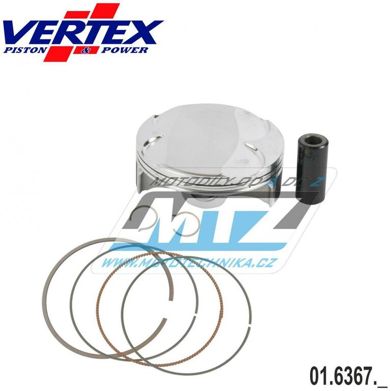 Obrázek produktu Pístní sada KTM 350EXCF / 17-19 + Husqvarna FE350 / 17-19 - rozměr 87,98mm (Vertex 24213C) 01.6367.C-VE