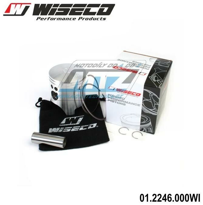 Obrázek produktu Pístní sada Yamaha DT125R+DT125RE+DT125X / 88-06 + TDR125 + TZR125 + KTM 125 LC2 - pro vrtání 56,00mm (Wiseco 679M05600) 01.2246.000WI