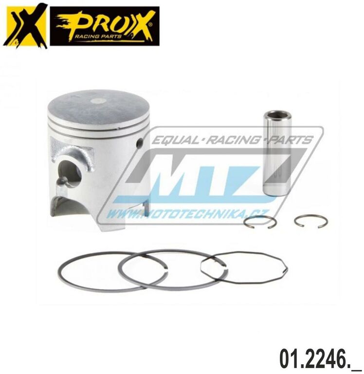 Obrázek produktu Pístní sada Yamaha DT125R+DT125RE+DT125X / 88-06 + TDR125 + TZR125 + KTM 125 LC2 - pro vrtání 57,00mm 01.2246.100