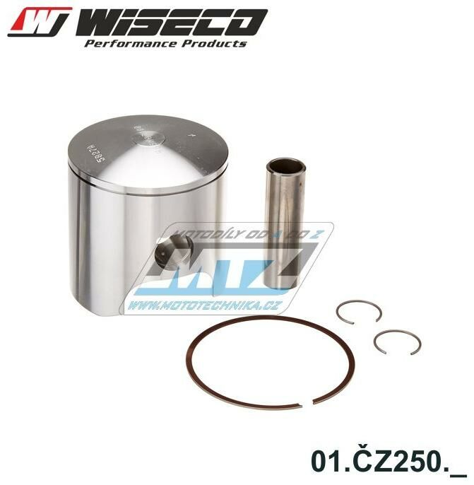 Obrázek produktu Pístní sada ČZ250 - typ 513 + Jawa - pro vrtání 71,00mm 01.ČZ250-7100