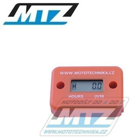 Obrázek produktu Počítadlo motohodin MTZ (motohodiny) - oranžové 43.HM006-07