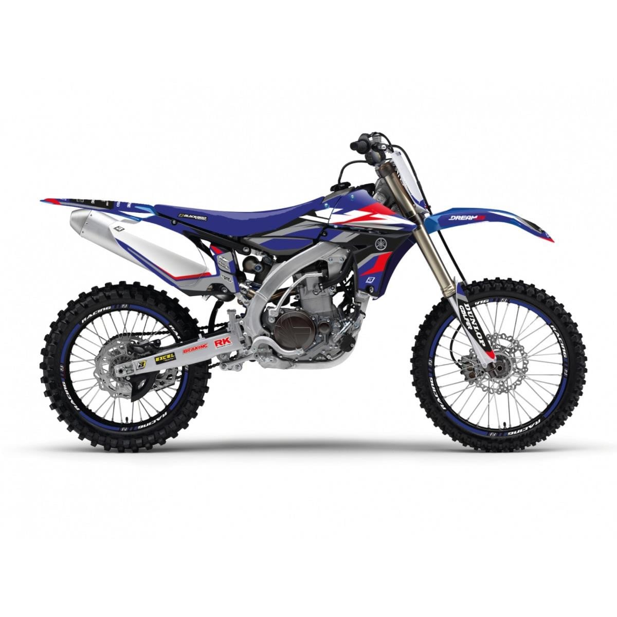 Obrázek produktu Polepy na motocykl (sada polepů Dream) Yamaha YZF450 / 10-13 - typ polepů Dream4 BB2240N