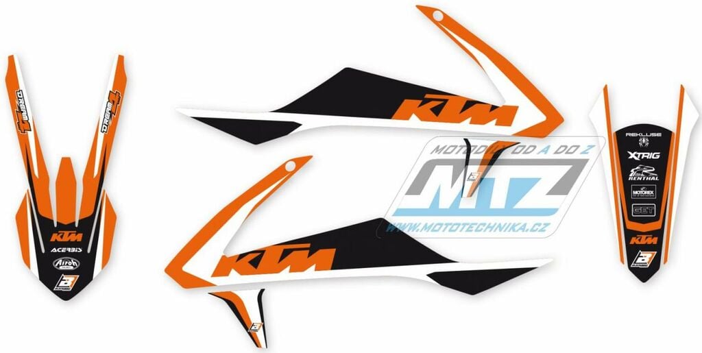 Obrázek produktu Polepy Dream4 KTM SX+SXF / 16-18 + EXC+EXCF / 17-19 (2541n-k) BB2541N