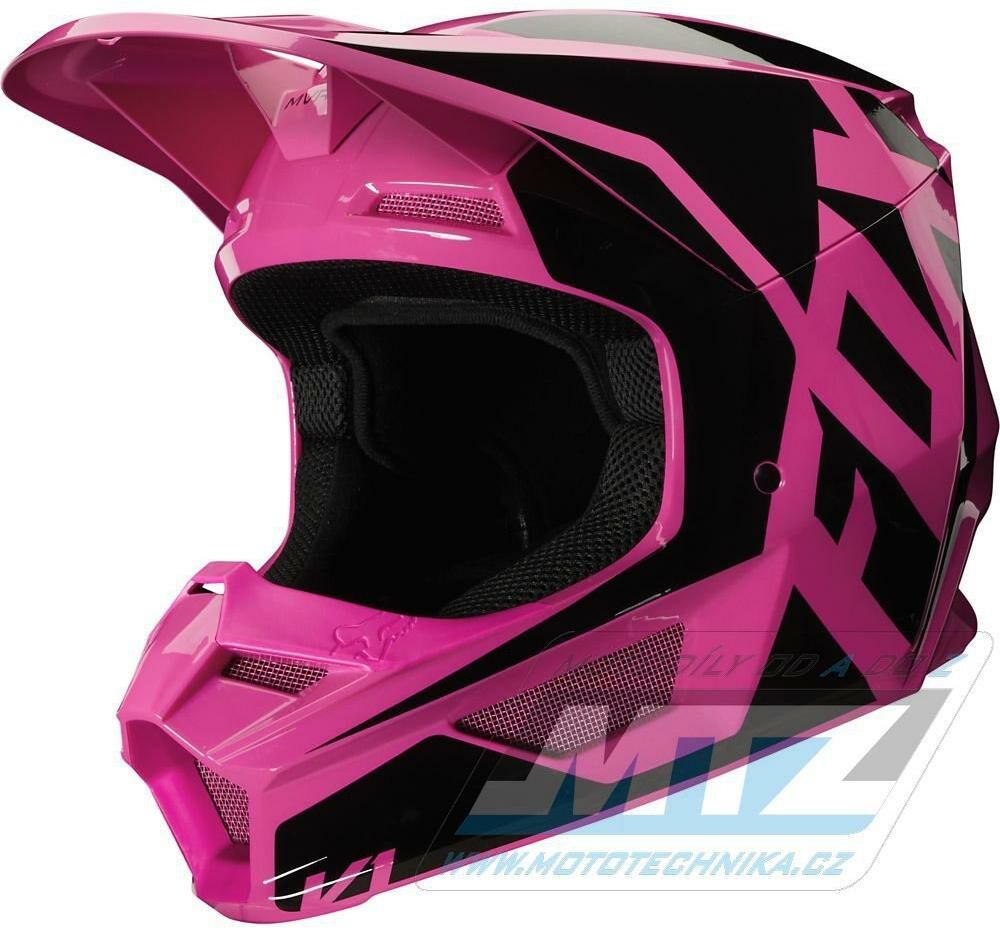 Obrázek produktu Přilba FOX V1 Prix Helmet MX20 - růžová  S (fx25471-170-1) FX25471-170-S
