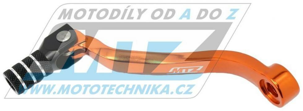 Obrázek produktu Řadička (řadicí páka) KTM 250SXF+350SXF / 16-23 + 450SXF / 23 + 250EXCF+350EXCF / 17-23 + Husqvarna FE250+FE350 + Gas-Gas - oranžová 838-012-07