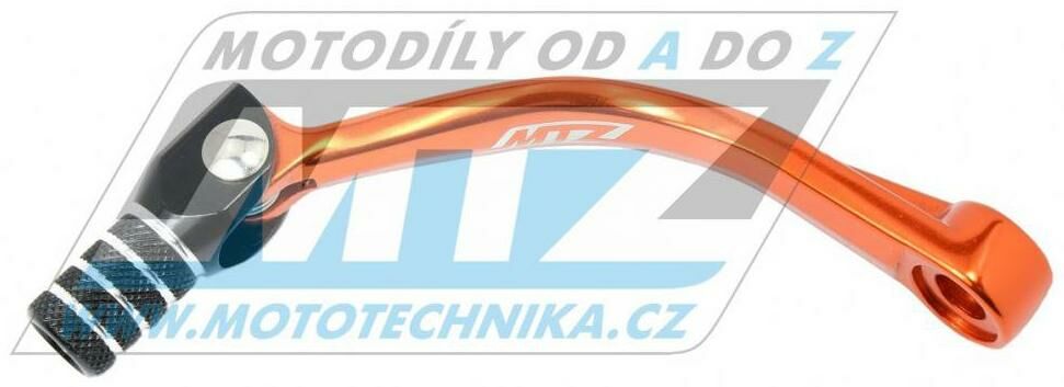 Obrázek produktu Řadička (řadicí páka) KTM 125+200+250+300+360 - oranžová 838-007-07