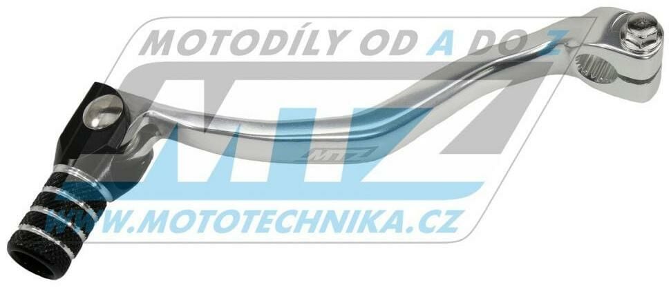 Obrázek produktu Řadička (řadicí páka) TM MX125+EN125+MX144+EN144 / 00-19 + MX250+MX300+EN250+EN300 / 99-18 + MX85+MX100 / 00-22 + MX250F+EN250F+MX450F+EN450F+MX530F+EN530F - stříbrná 83E-006