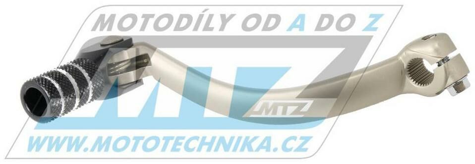 Obrázek produktu Řadička (řadicí páka) Yamaha YZF250 / 03-13 + WRF250 / 03-14 + Gas-Gas EC250F+EC300F+EC450F / 12-16 - stříbrná 837-003