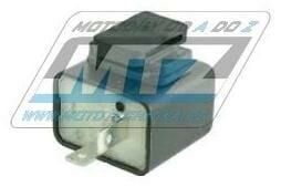 Obrázek produktu Relé blinkrů (přerušovač blinkrů) 2pólové / 12V s držákem - Yamaha YBR125+Aerox+TZR50 + MBK 2x10W NI7686998