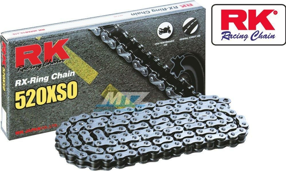 Obrázek produktu Řetěz RK 520 XSO-Z1 (130čl) - těsněný/ x kroužkový Ř520XSO130