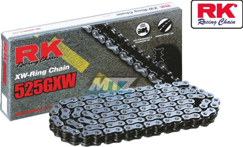 Obrázek produktu Řetěz RK 525 GXW (112čl) - těsněný/ x kroužkový Ř525GXW112
