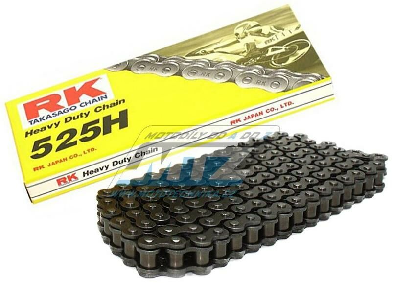 Obrázek produktu Řetěz RK 525 H (130čl) - netěsněný/ bezkroužkový Ř525H130