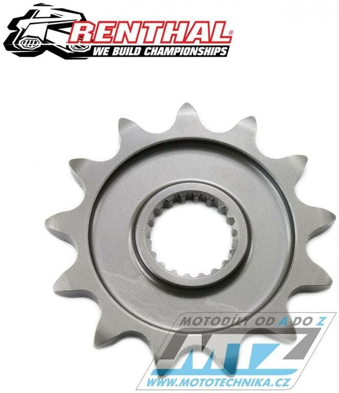 Obrázek produktu Kolečko řetězové (pastorek) 1590-13zubů Renthal 492-520-13 / 420-520-13 - Yamaha YZ125+YZF250+WRF250 + WR250R+WR250X + Gas-Gas ECF250+ECF300+ECF450 95-1590-13-RE