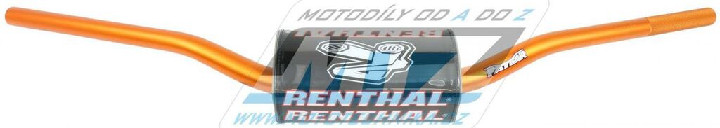 Obrázek produktu Řidítka Renthal 82101 Fatbar (1 1/8” = 28,6mm) - oranžové RE82101-07