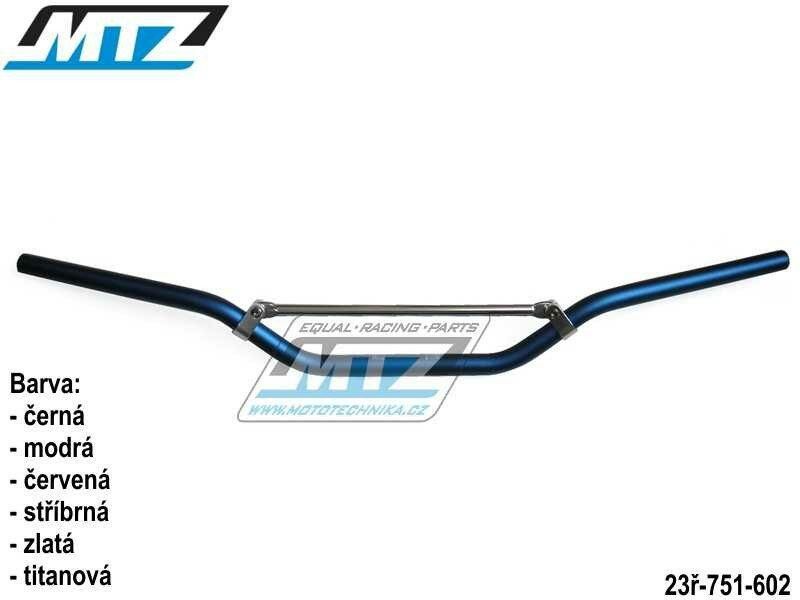Obrázek produktu Řidítka s hrazdou (průměr 22mm) MTZ - černé 23Ř-751-602