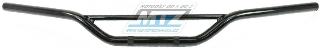 Obrázek produktu Řidítka s hrazdou (průměr 22mm) MTZ - ocelová "nízké provedení" - černé 23Ř-924702