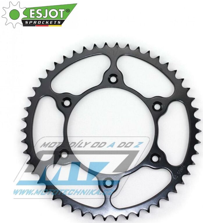 Obrázek produktu Rozeta ocelová (převodník) BETA-49zubů ESJOT ULTRALIGHT 50-32246-49-L Offroad (černá) - Beta RR125+RR250+RR300 / 13-21 + RR350+RR390 +RR400+RR430+RR450+RR480+RR498 + RS390+XTrainer300+XTrainer250 / 13 95-BETA-49-L