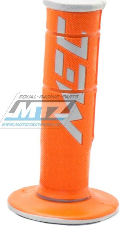 Obrázek produktu Rukojeti/Gripy MEC Racetech Dual Compound Racing ExtraSoft šedo-oranžové RT0151-07/18