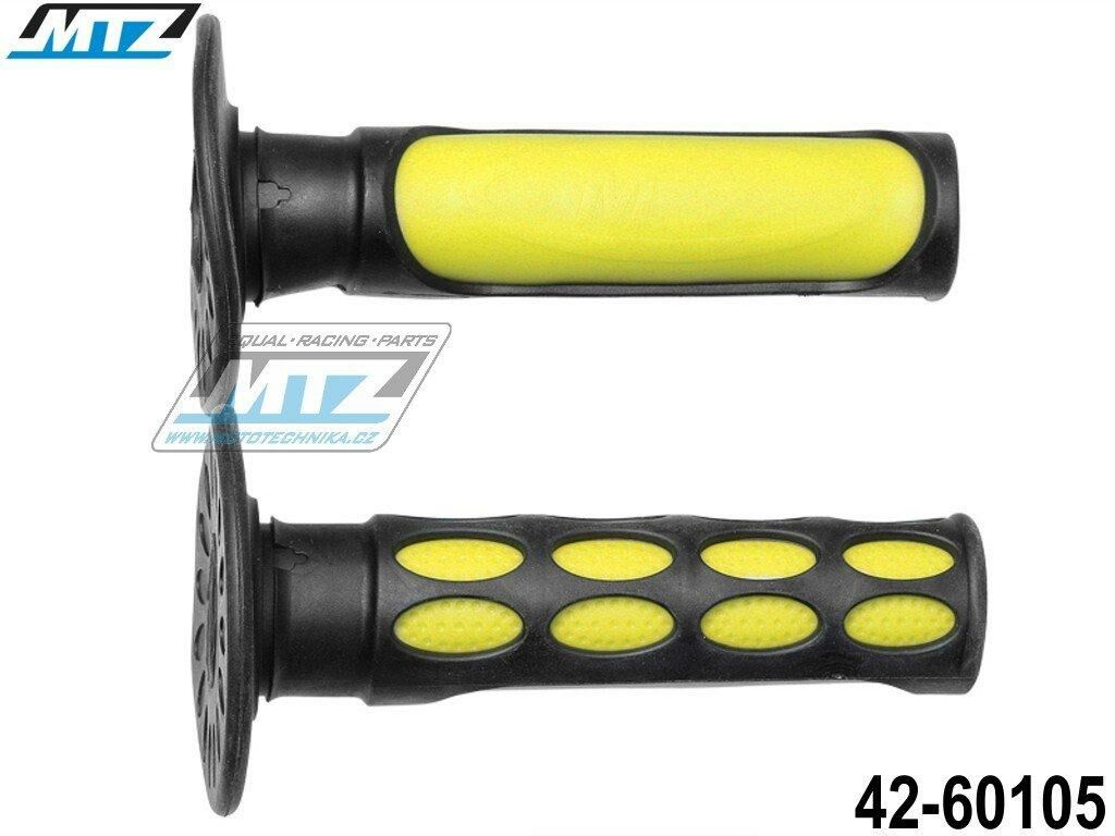 Obrázek produktu Rukojeti/Gripy Offroad MX1 (115mm) - černo-žluté 42-60105