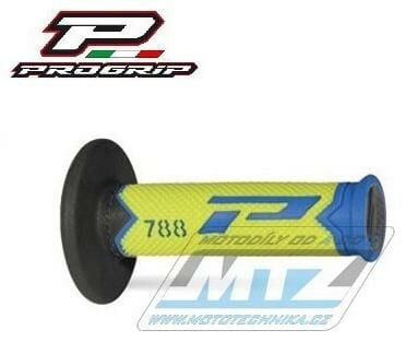 Obrázek produktu Rukojeti/Gripy Progrip 788 - Special Edition 279 - modro-fluo žluto-černé (třívrstvé) PG0788-279