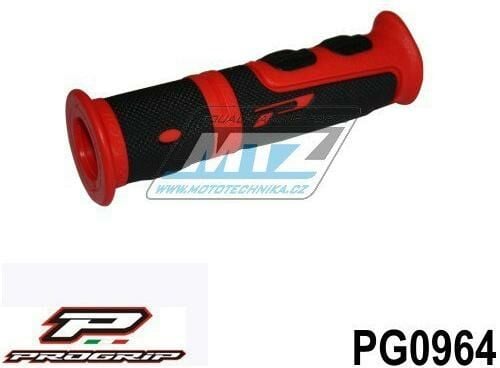Obrázek produktu Rukojeti/Gripy Progrip 964 - červené (ATV+Quad / Jet-Ski / Snowmobile / MTB) PG0964-04