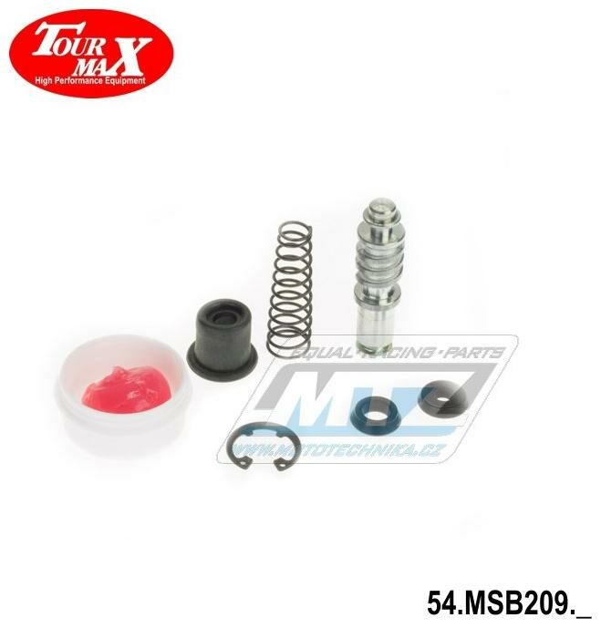 Obrázek produktu Sada brzdové pumpy MSB209 přední - Yamaha DT125+DT125R+DT125RE+DT125X + TDR125+WR250X + XT600Z Tenere + YP250 Majesty 54.MSB209