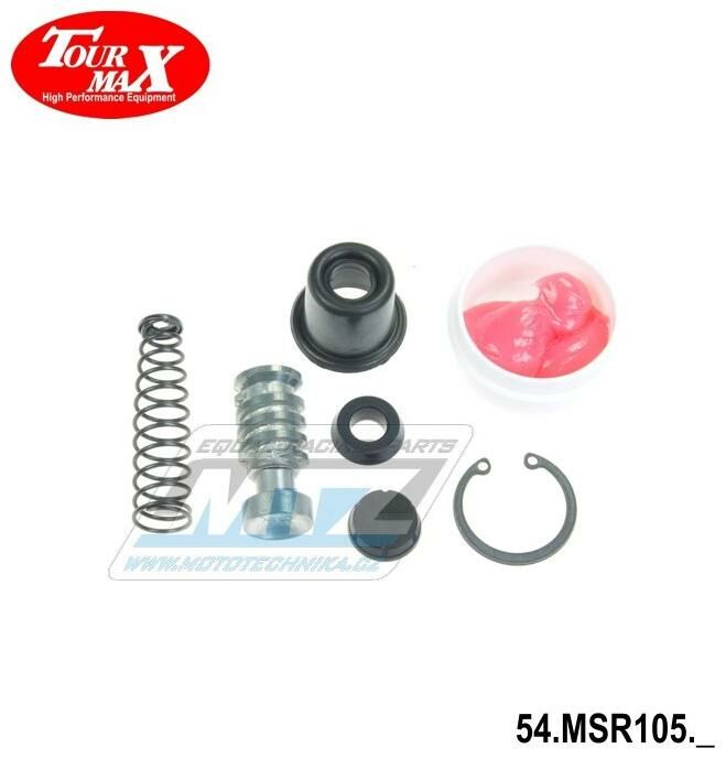 Obrázek produktu Sada brzdové pumpy MSR105 zadní - Honda CB600 + CB1000 + CB1300 + CB-1 + CB-X4 + CBF500 + CBF600 + CBF1000 + CBR600+ CBR1000 + CBX750 + FMX650 + GL1500 + NT650 + RVF750 + TRX400 +  VF750 + VF1000 + VF 54.MSR105
