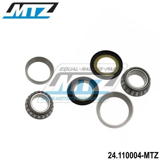 Obrázek produktu Sada do krku řízení Kawasaki KX125+KX250 + KLX650+KLX300+KLX250 + KDX200+KDX220+KDX250 + Suzuki AN200+AN250 Burgman+AN400+AN650 Burgman+DR350+DR650 + Yamaha XT350+XT600+TT350+TT600 + TDM850+XT660R+XT6 24.110004-MTZ