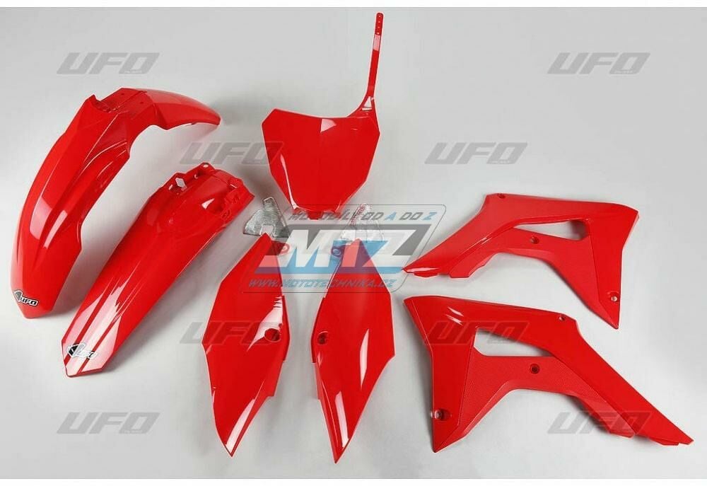 Obrázek produktu Sada plastů Honda CRF450R / 17-20 + CRF250R / 18-21 - barva červená
