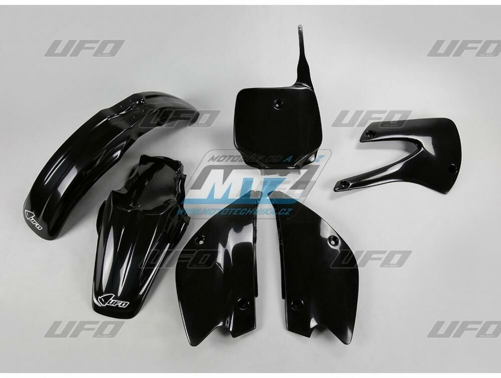 Obrázek produktu Sada plastů Kawasaki KX80+KX85 / 98-00 - barva černá UFKAKIT206-02