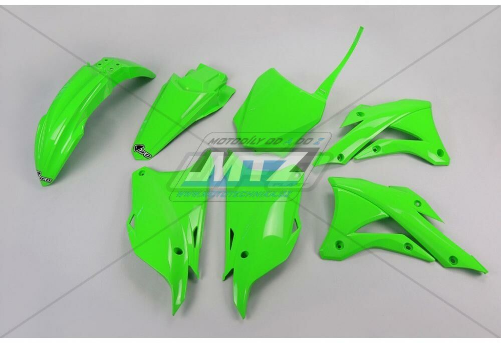 Obrázek produktu Sada plastů Kawasaki KX85 / 14-21 - barva zelená UFKAKIT222-08